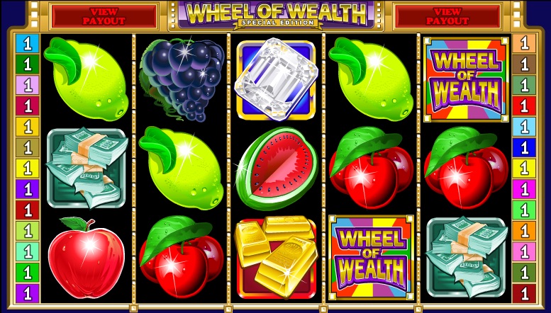 Видео-слот «Wheel of Wealth Slot» на сайте казино Рокс