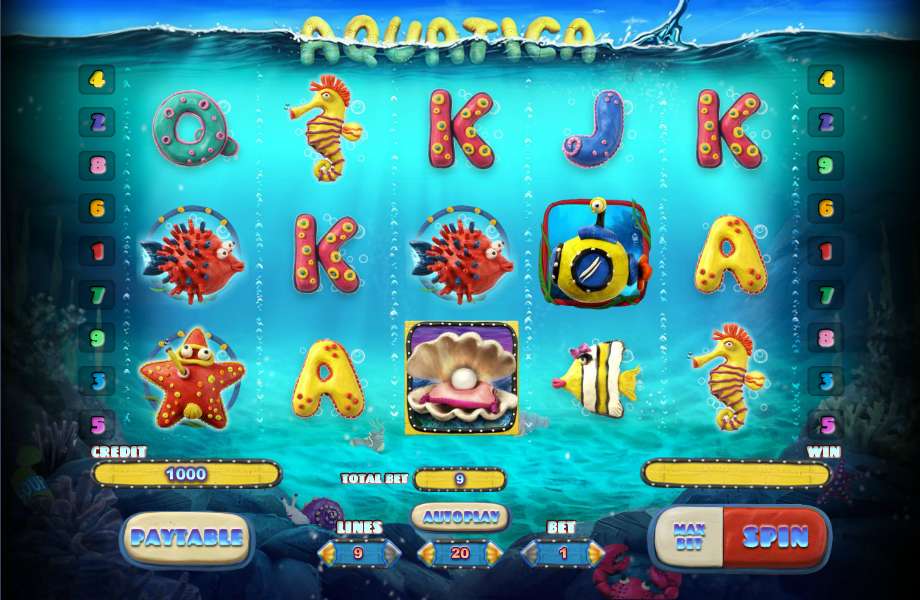 Игровой автомат «Aquatica» в казино Vulcanelegant