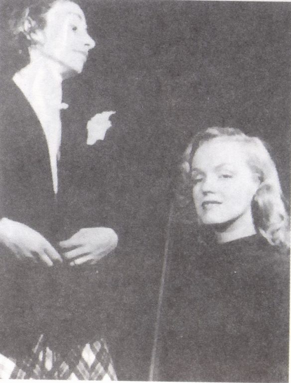 С Наташей Лайтесс (1949 год)