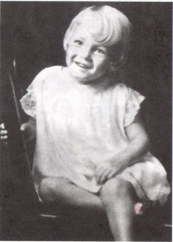 Трехлетняя Норма Джин Бейкер (1929 год)